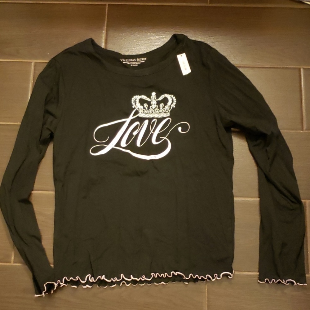 Victoria's Secret PJ long sleeved top